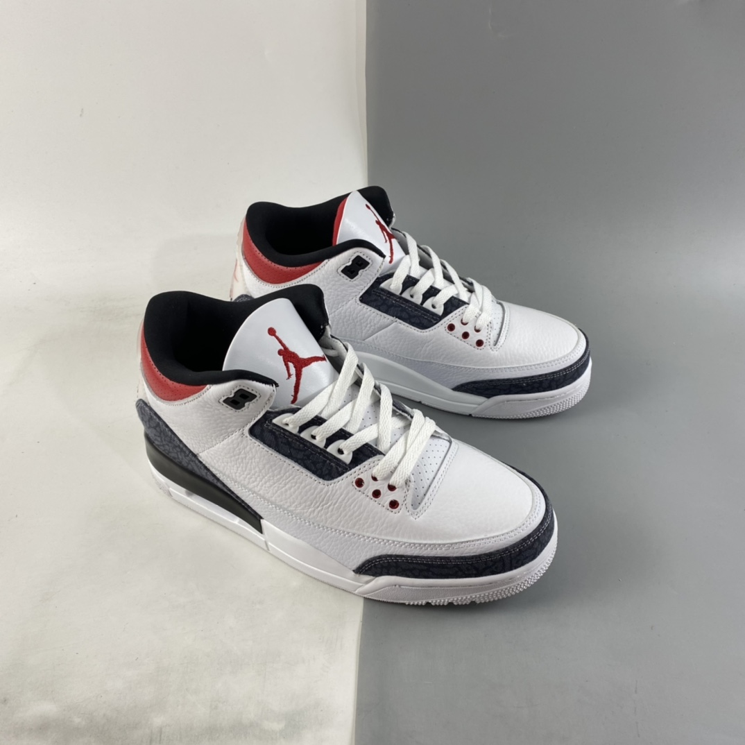 P240  Air Jordan 3 Retro SE-T 火焰红 迈克尔·乔丹AJ3代中帮复古休闲运动文化篮球鞋 CZ6431-100
