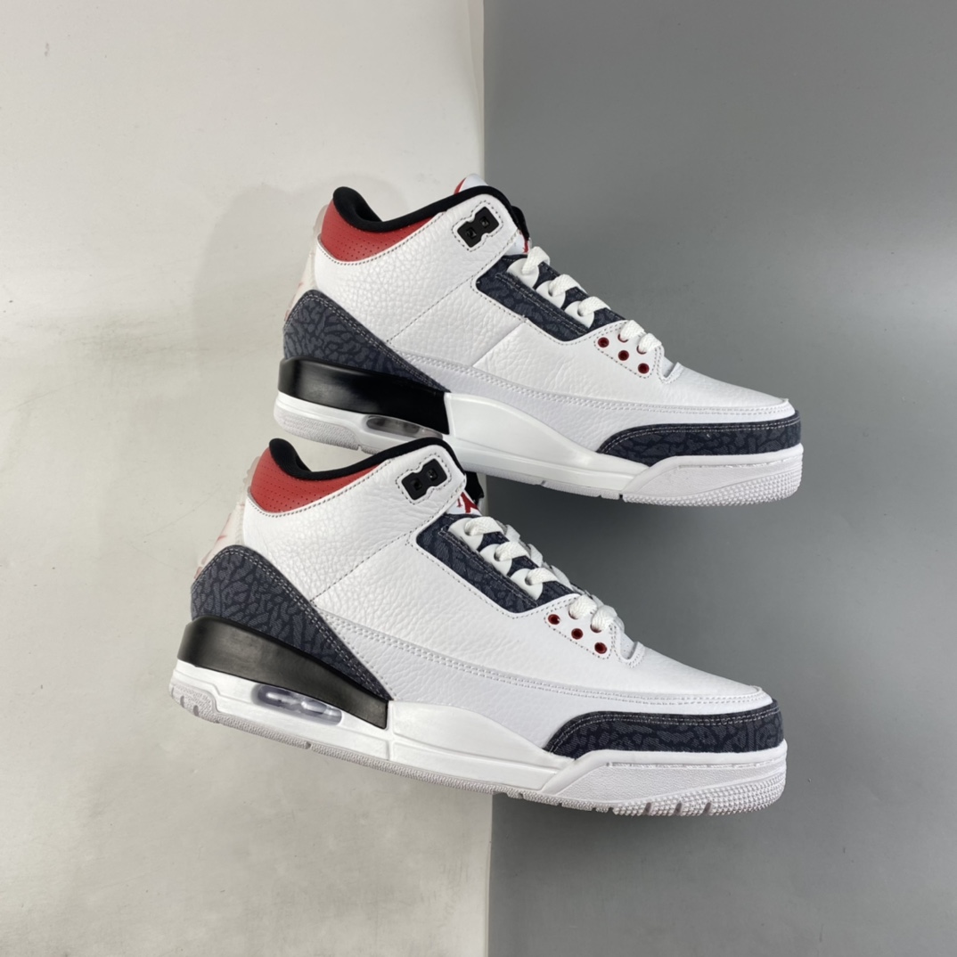 P240  Air Jordan 3 Retro SE-T 火焰红 迈克尔·乔丹AJ3代中帮复古休闲运动文化篮球鞋 CZ6431-100