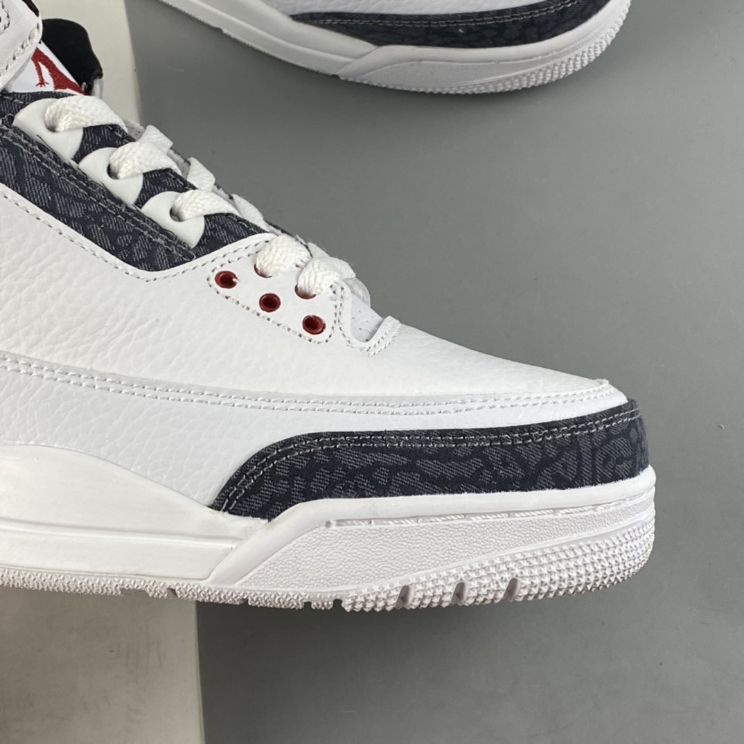 P240  Air Jordan 3 Retro SE-T 火焰红 迈克尔·乔丹AJ3代中帮复古休闲运动文化篮球鞋 CZ6431-100
