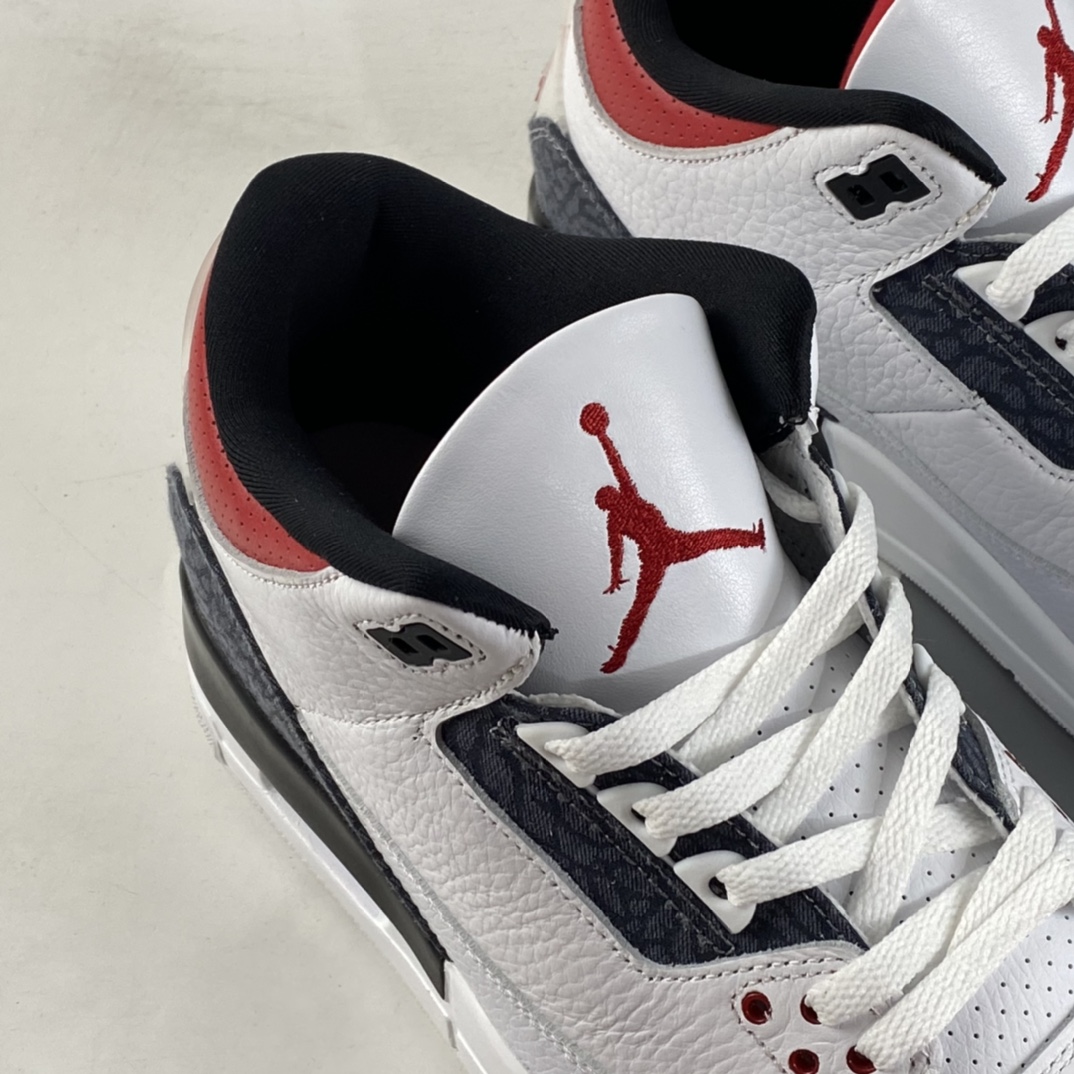P240  Air Jordan 3 Retro SE-T 火焰红 迈克尔·乔丹AJ3代中帮复古休闲运动文化篮球鞋 CZ6431-100