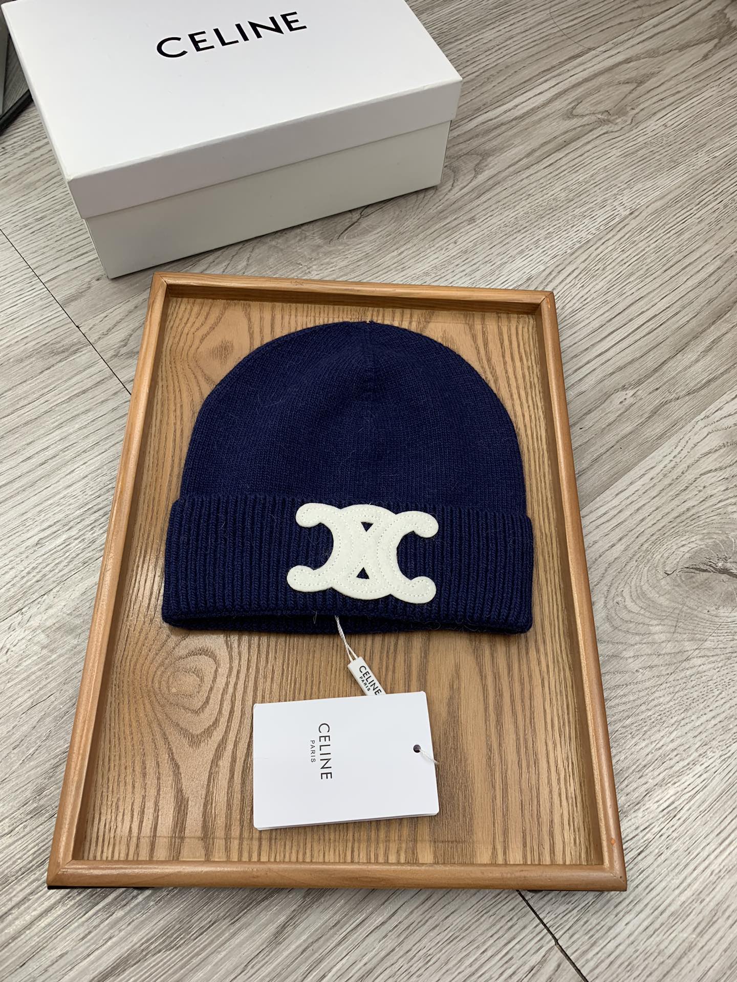 Celine Hats Unisex Rabbit Hair Wool