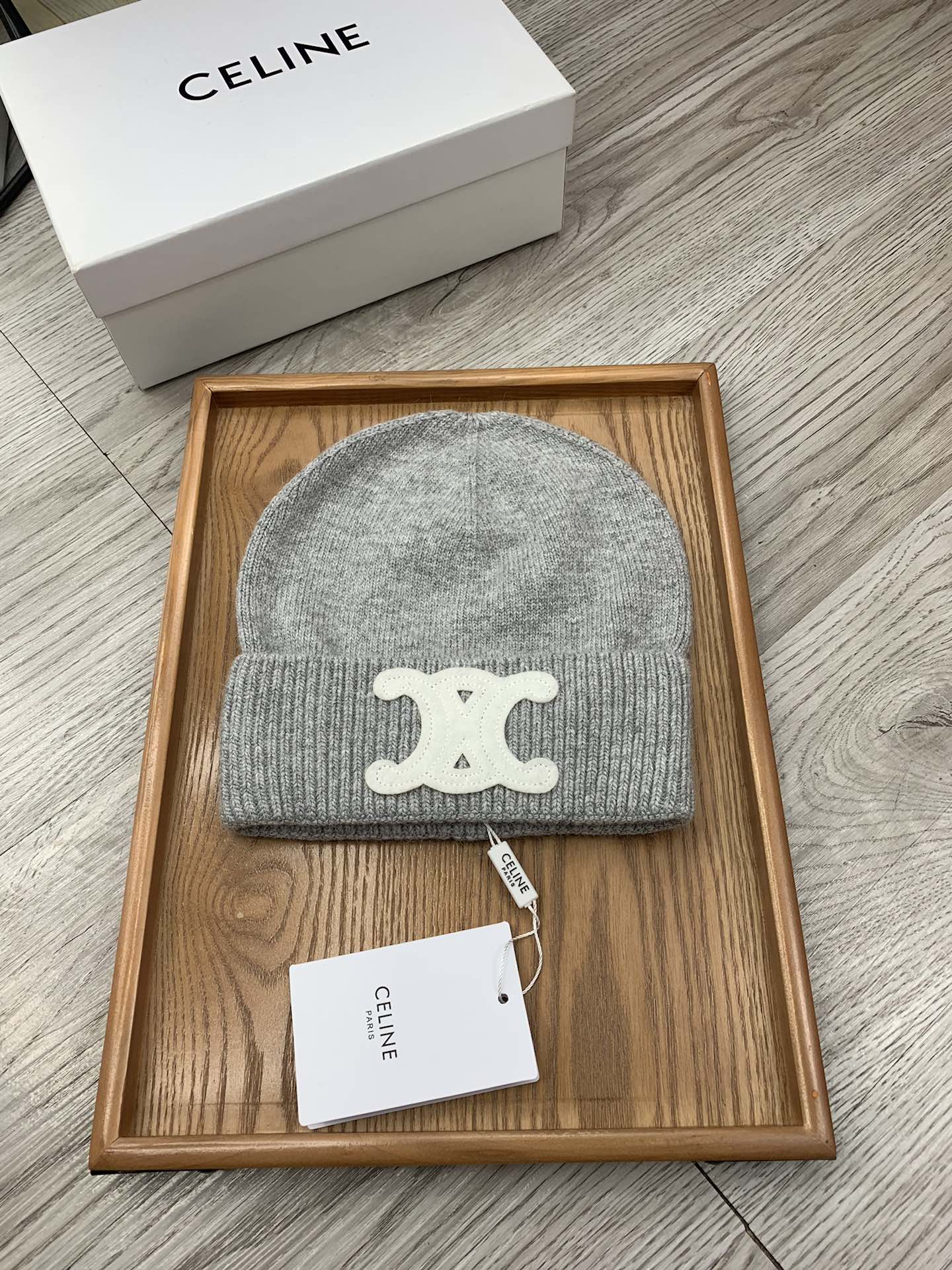 Celine Hats Unisex Rabbit Hair Wool