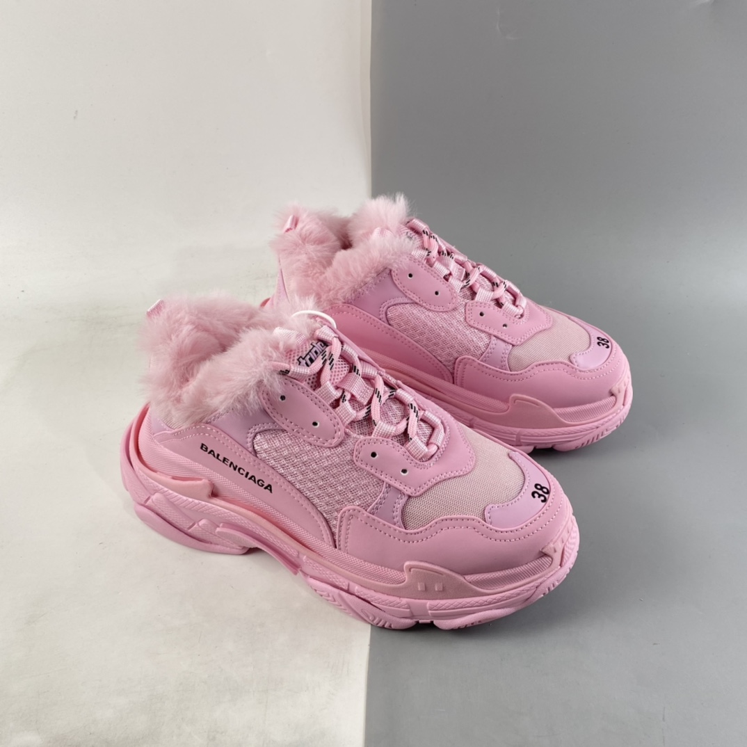 P400 Balenciaga 巴黎世家一代 1.0 初代 复古老爹鞋加绒款