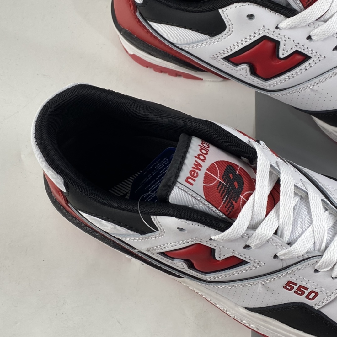 P190  New Balance BB550系列 新平衡皮面中性休闲跑鞋BB550HR1