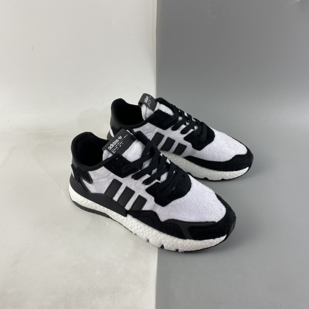 P200  Adidas Nite Jogger Boost 阿迪夜行者爆米花大底复古跑鞋 FX5588