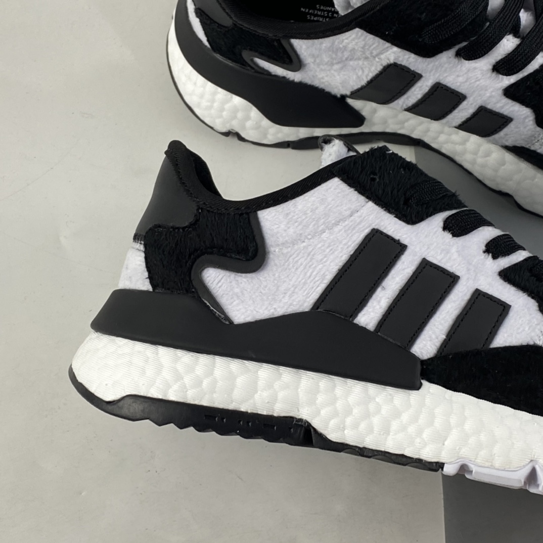 P200  Adidas Nite Jogger Boost 阿迪夜行者爆米花大底复古跑鞋 FX5588
