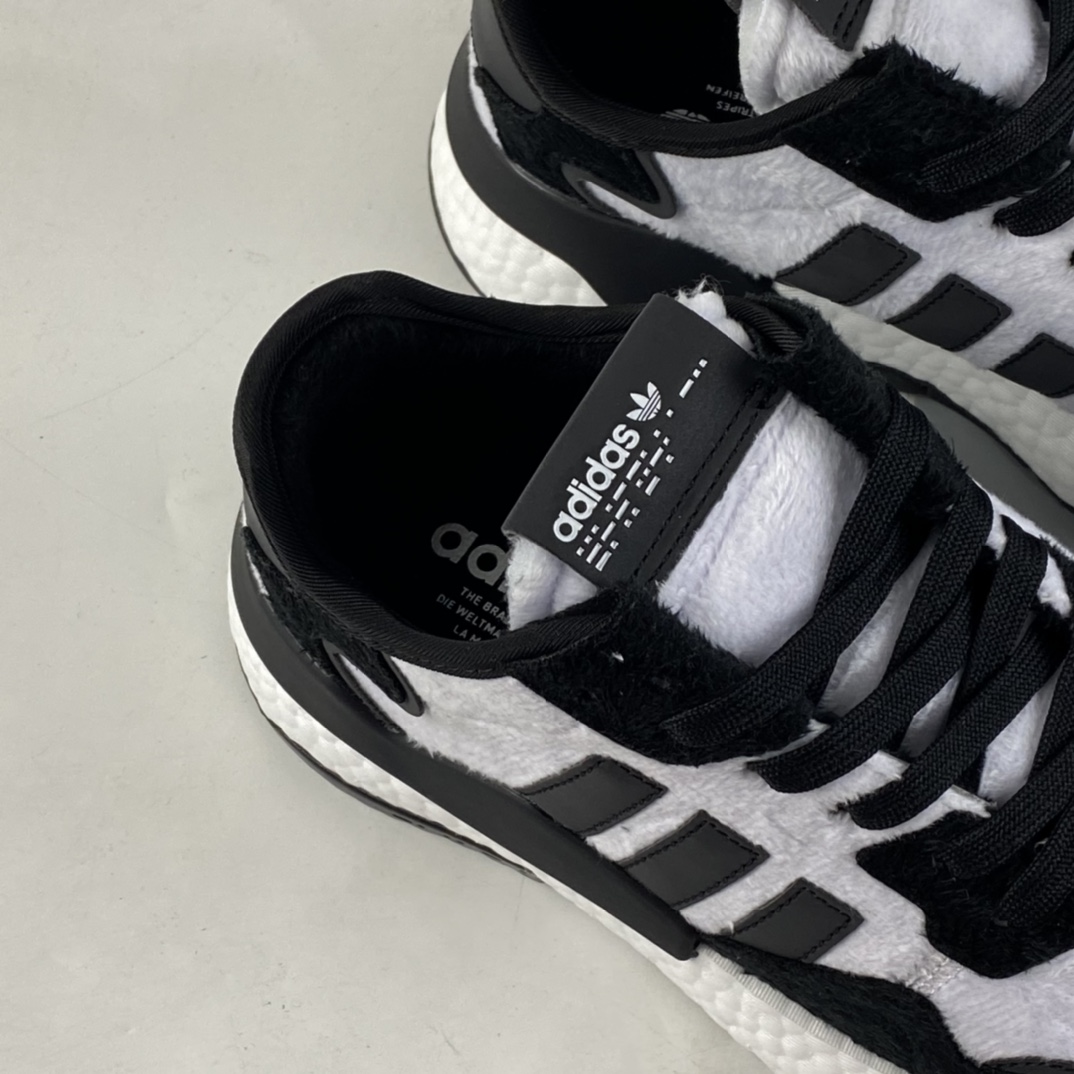 P200  Adidas Nite Jogger Boost 阿迪夜行者爆米花大底复古跑鞋 FX5588