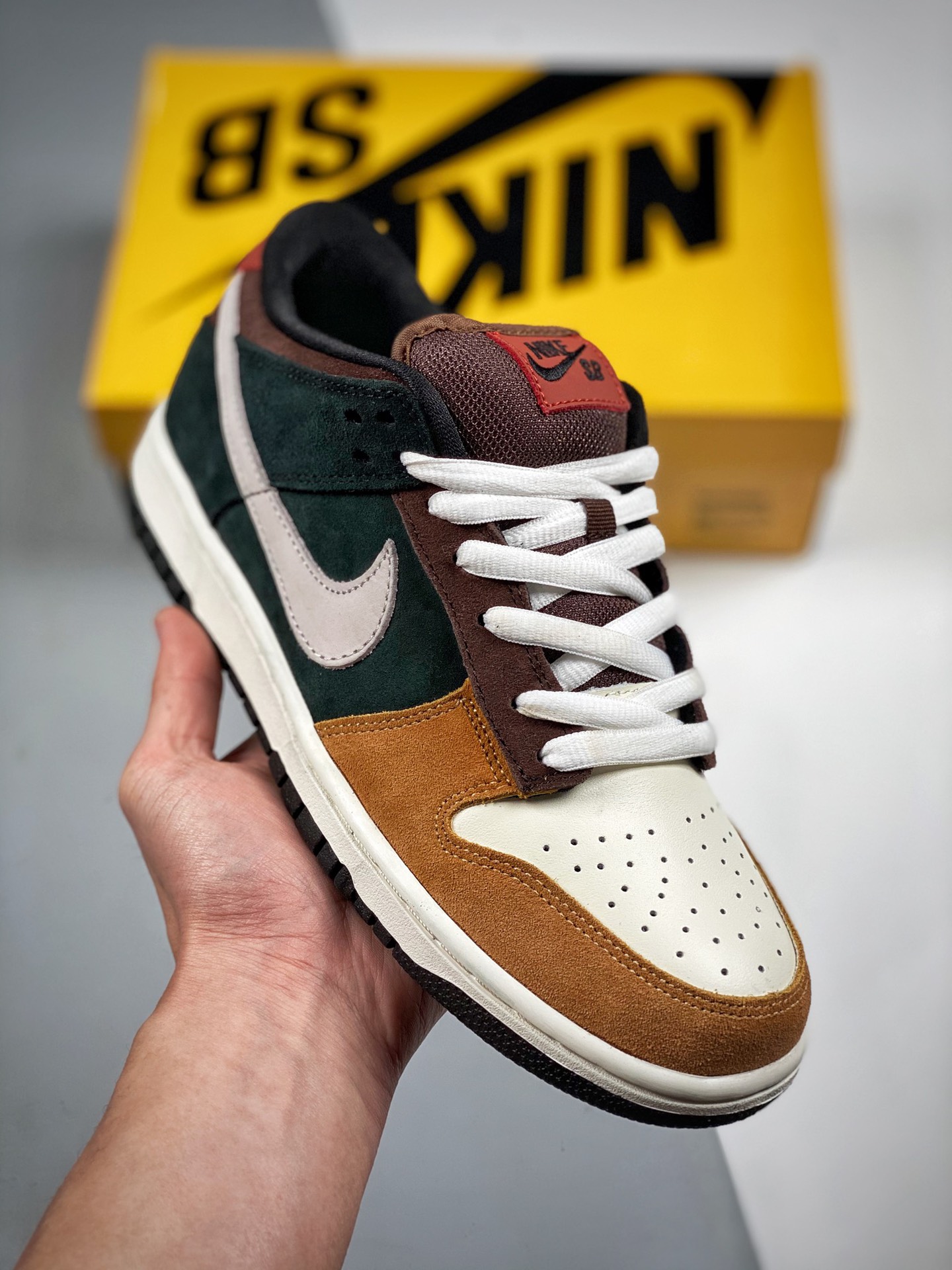 NK Dunk Low guitarra blanca, materiales originales de primera capa, forma exclusiva procesada por destilación, ofrece u…