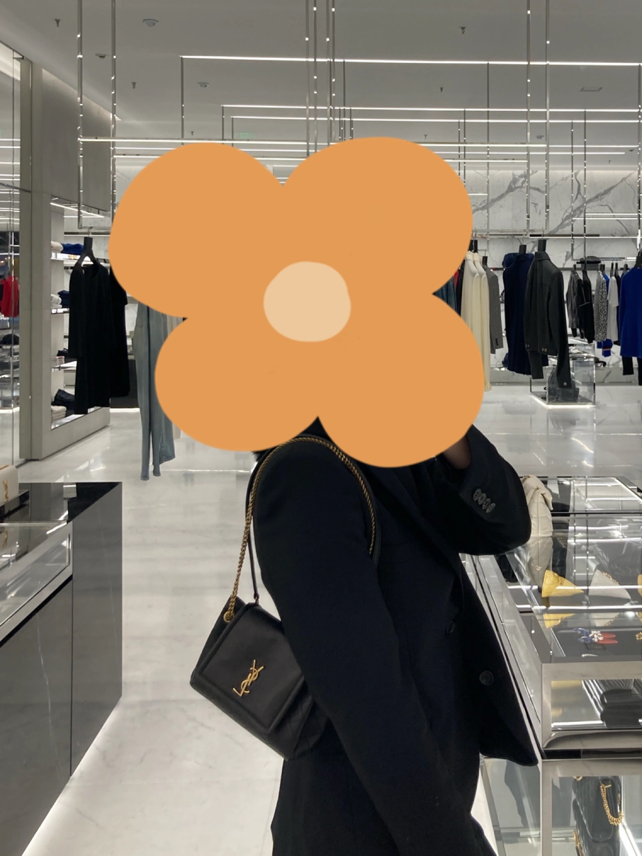 YSL 𝐌𝐢𝐧𝐢 𝐍𝐨𝐥𝐢𝐭𝐚 复古翻盖包 672738黑色