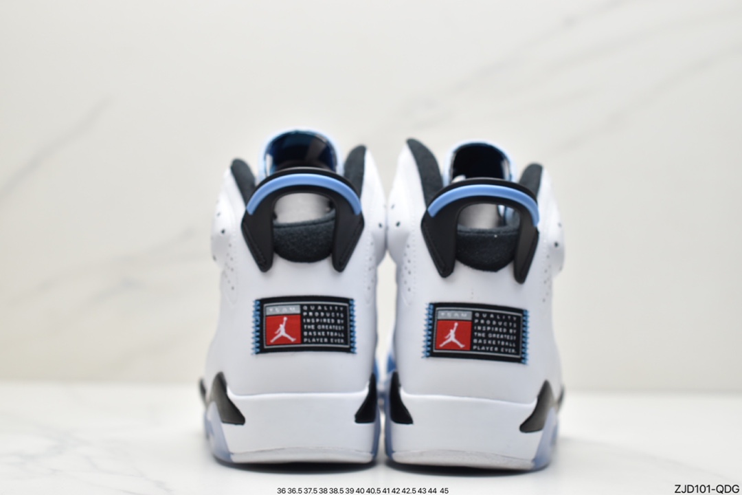 240 Air Jordan ”University Blue” AJ6 乔6北卡蓝 CT8529-410
