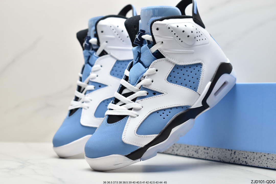 240 Air Jordan ”University Blue” AJ6 乔6北卡蓝 CT8529-410
