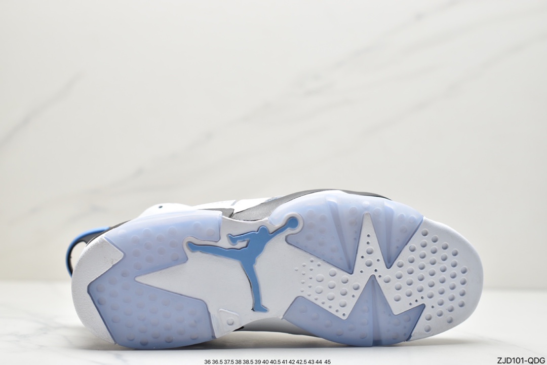 240 Air Jordan ”University Blue” AJ6 乔6北卡蓝 CT8529-410