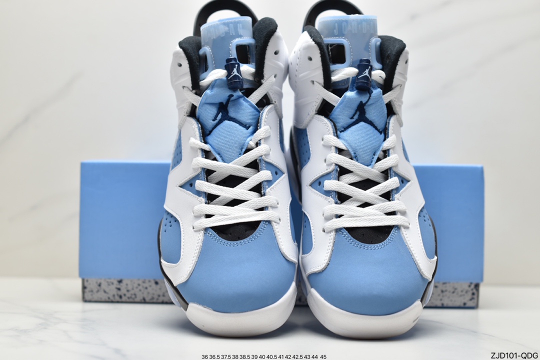 240 Air Jordan ”University Blue” AJ6 乔6北卡蓝 CT8529-410