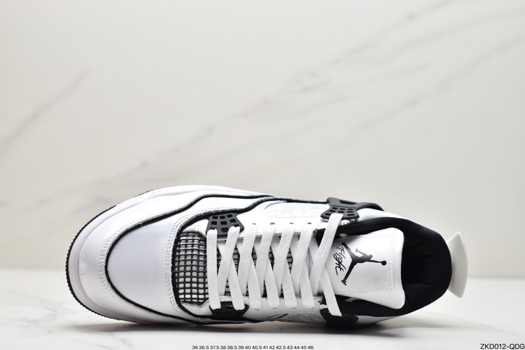 270 Nike Air Jordan 4 Retro GS”Light Smoke Grey”AJ4手稿 DC4101-100