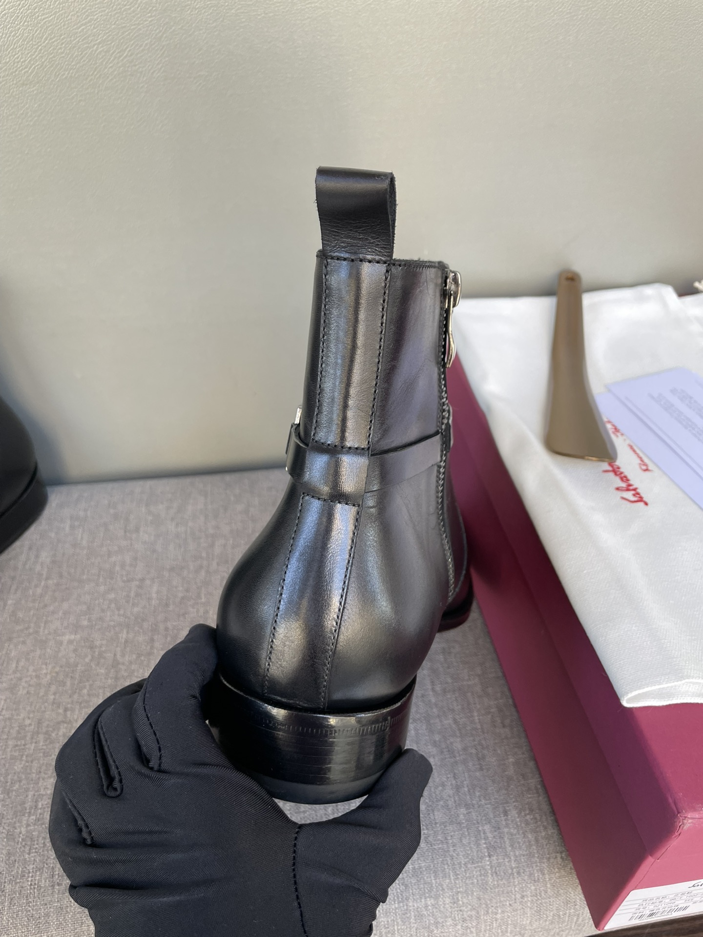 菲拉格慕 Ferragamo 高定典藏经典高奢皮鞋男鞋女鞋鞋履高跟鞋 #F318152A 7
