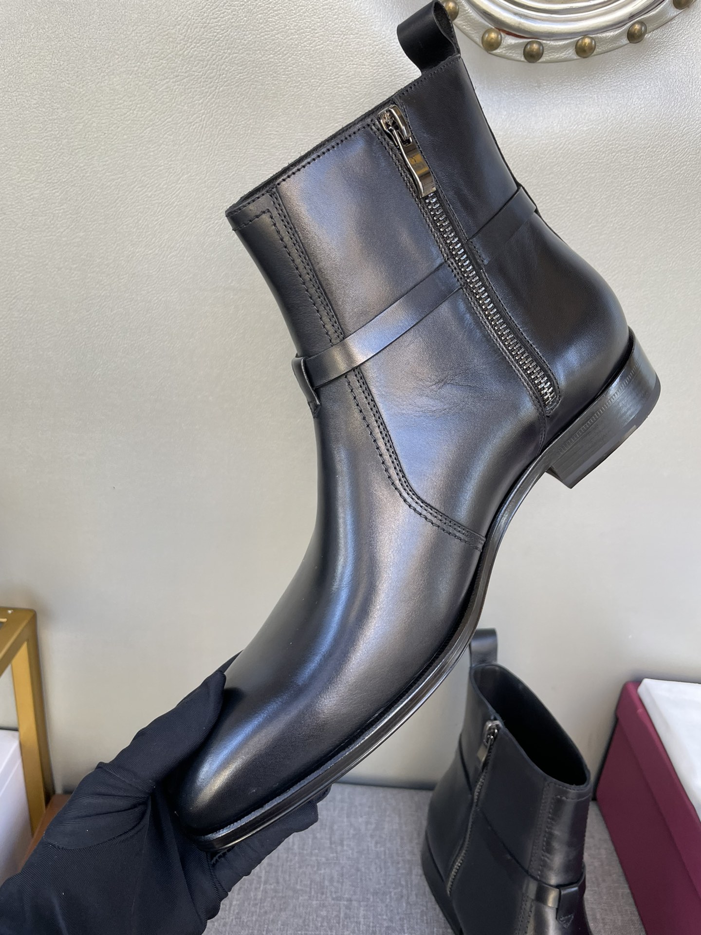 菲拉格慕 Ferragamo 高定典藏经典高奢皮鞋男鞋女鞋鞋履高跟鞋 #F318152A 6