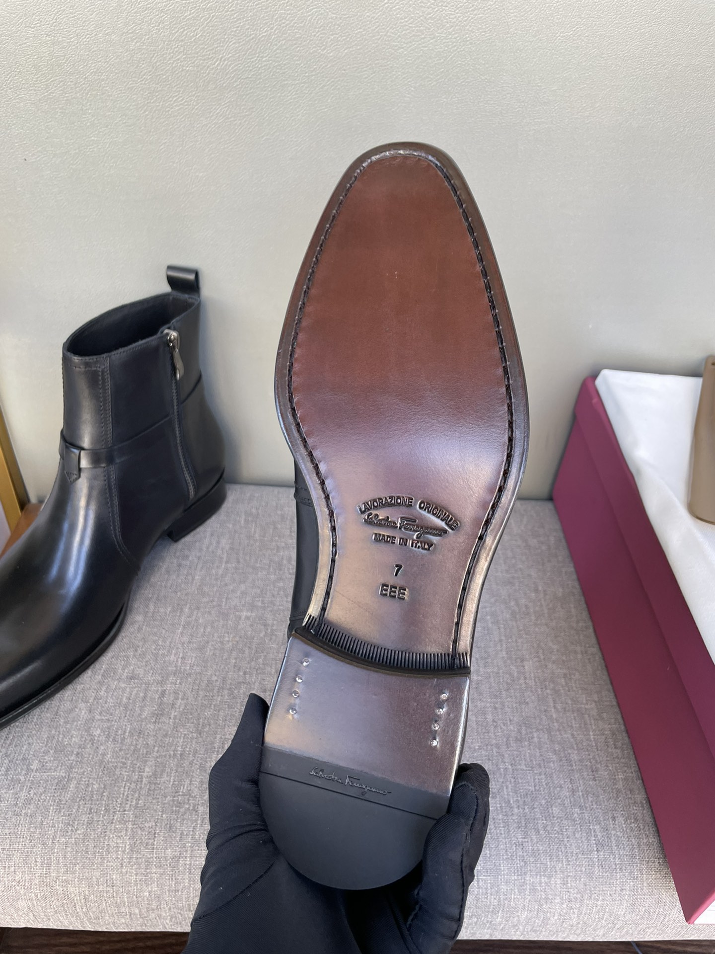 菲拉格慕 Ferragamo 高定典藏经典高奢皮鞋男鞋女鞋鞋履高跟鞋 #F318152A 8
