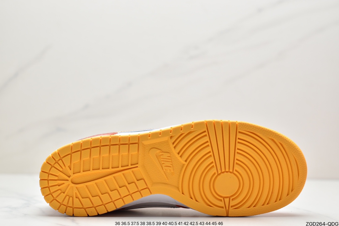 290 耐克NK SB Dunk Low 白橙金勾 DQ4690-800 圈内DUNK