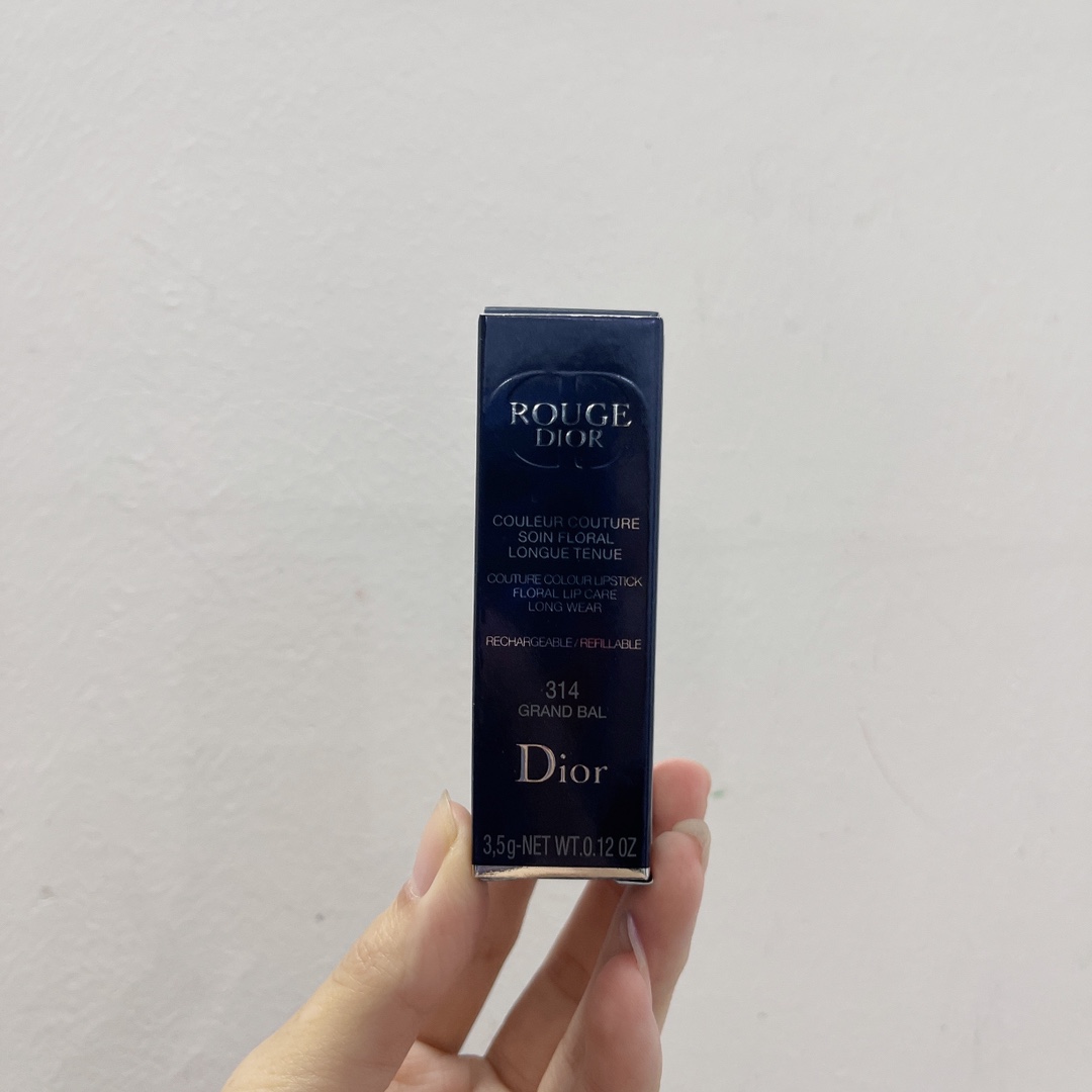 Dior Rouge Dior 314 Grand Bal Lipstick - Couture Colour Floral Lip Care