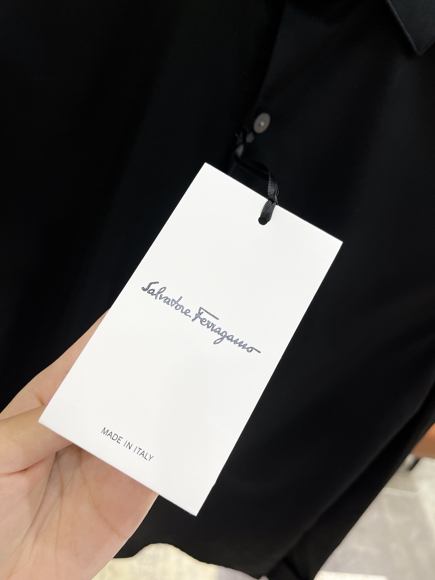 新款Ferragamo菲拉格慕礼盒装商务精品男士长袖衬衫
