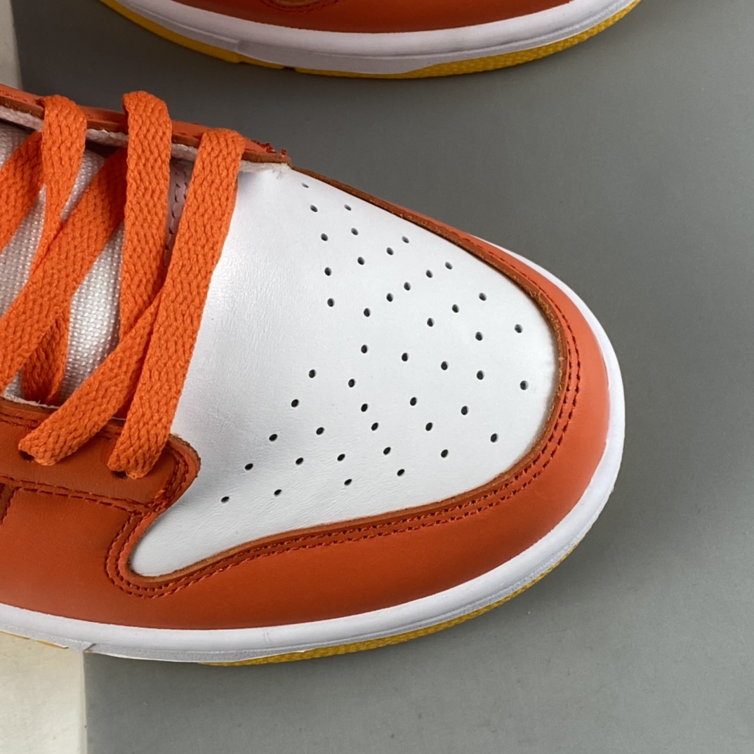 P300  NIKE Dunk Low“Golden Orange”白金橙SB扣碎篮板时尚休闲板鞋 DQ4690-800