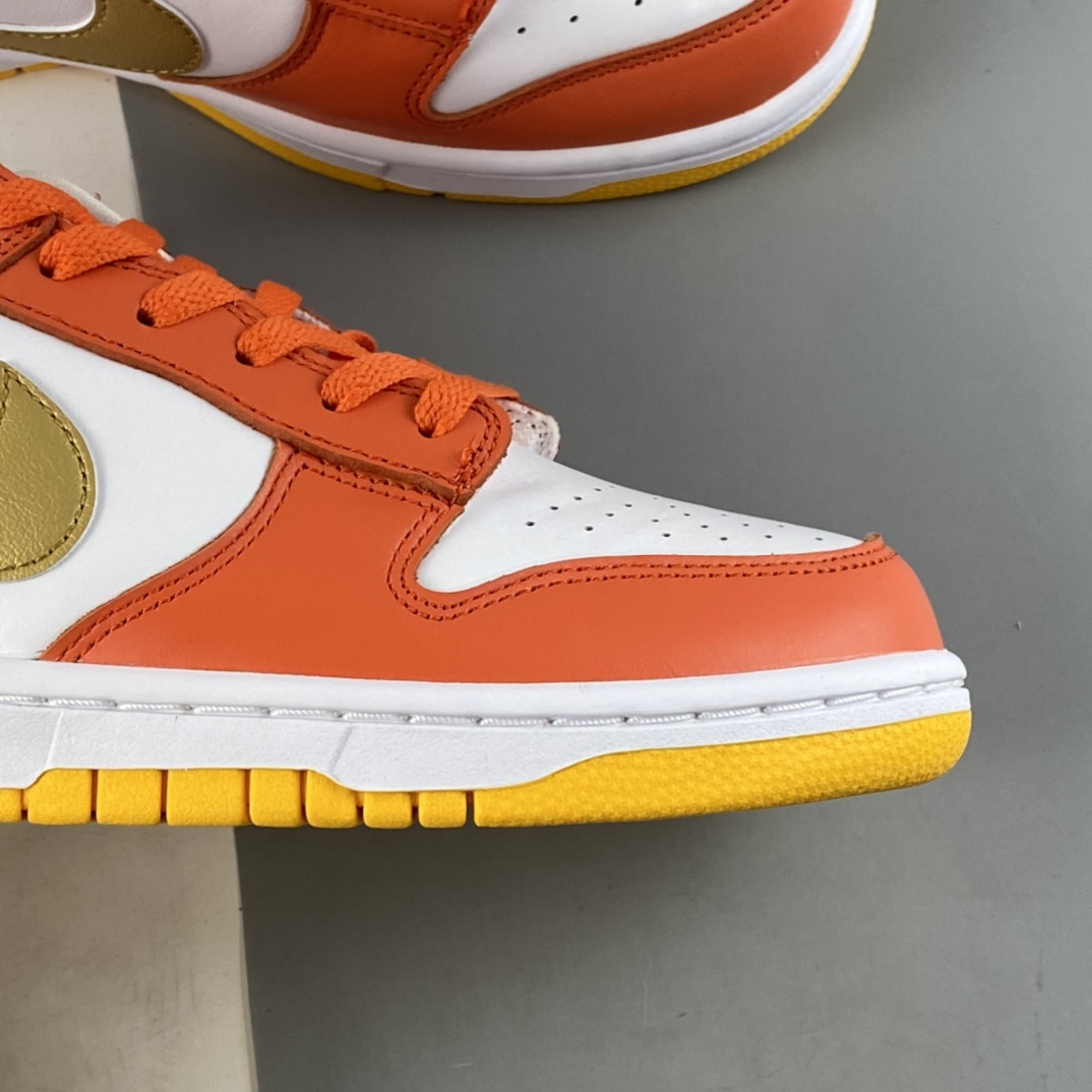 P300  NIKE Dunk Low“Golden Orange”白金橙SB扣碎篮板时尚休闲板鞋 DQ4690-800