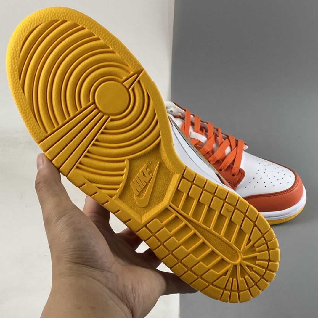 P300  NIKE Dunk Low“Golden Orange”白金橙SB扣碎篮板时尚休闲板鞋 DQ4690-800