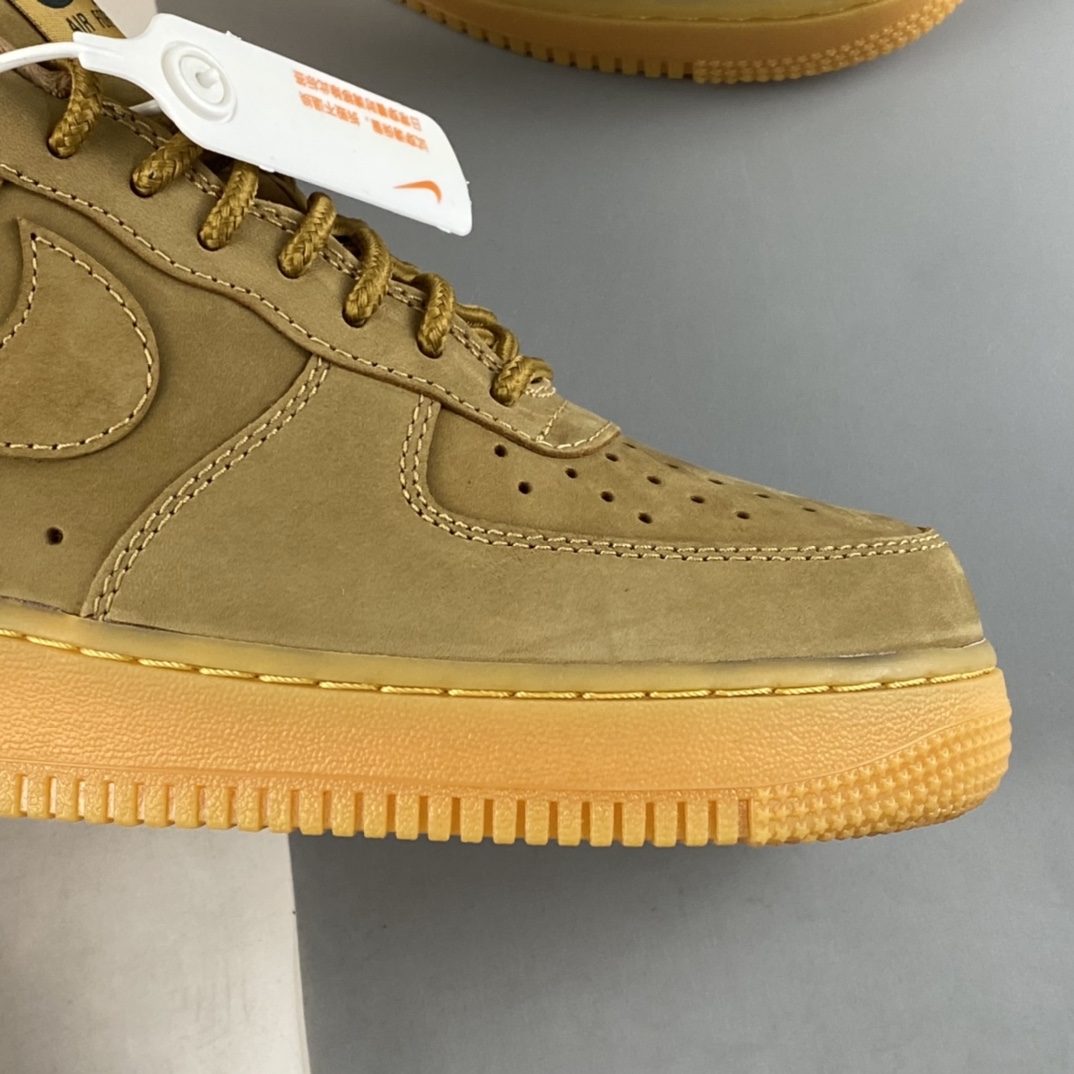 P240  NIKE Air Force 1’07 Low 小麦 空军一号全白低帮休闲板鞋 AA4061-200