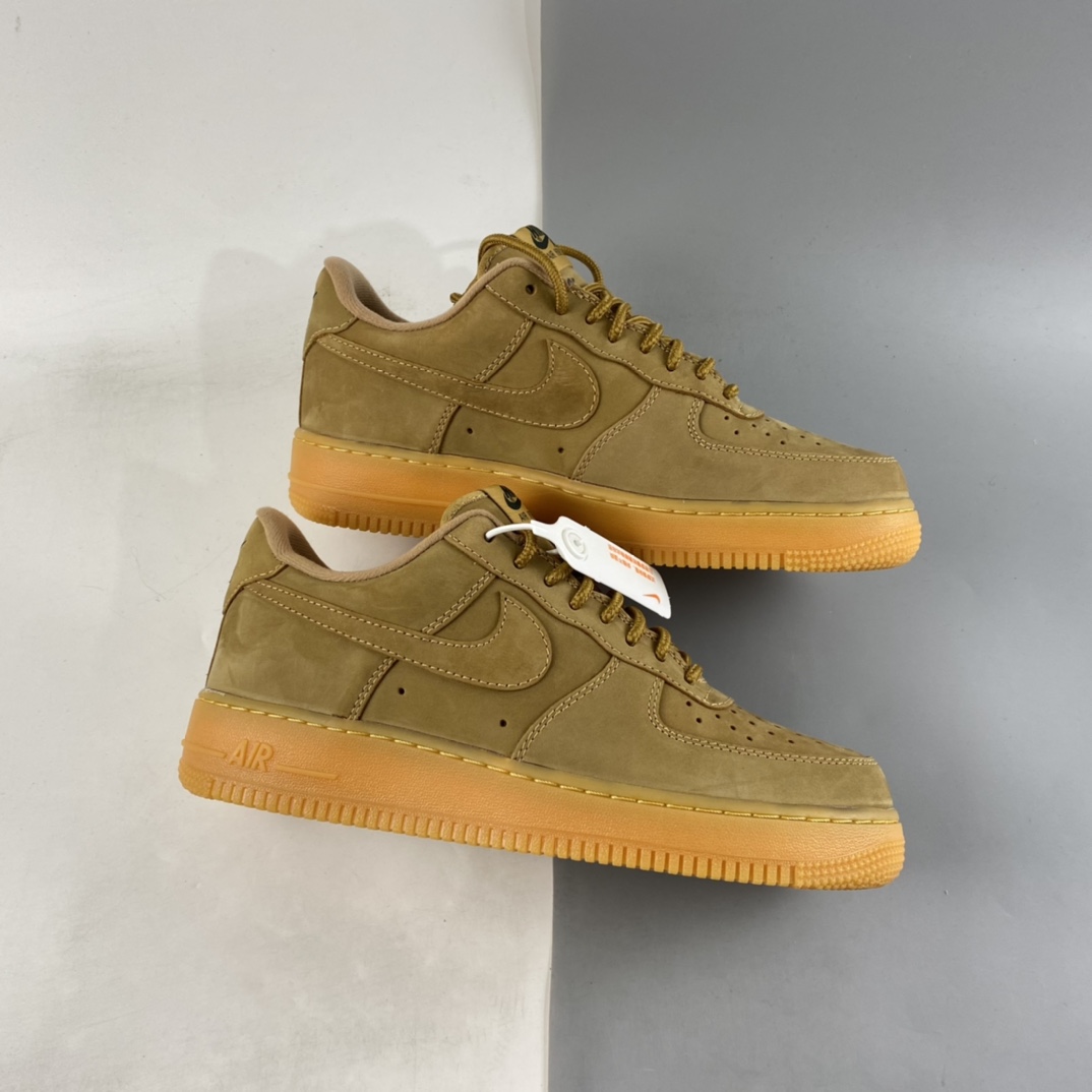 P240  NIKE Air Force 1’07 Low 小麦 空军一号全白低帮休闲板鞋 AA4061-200
