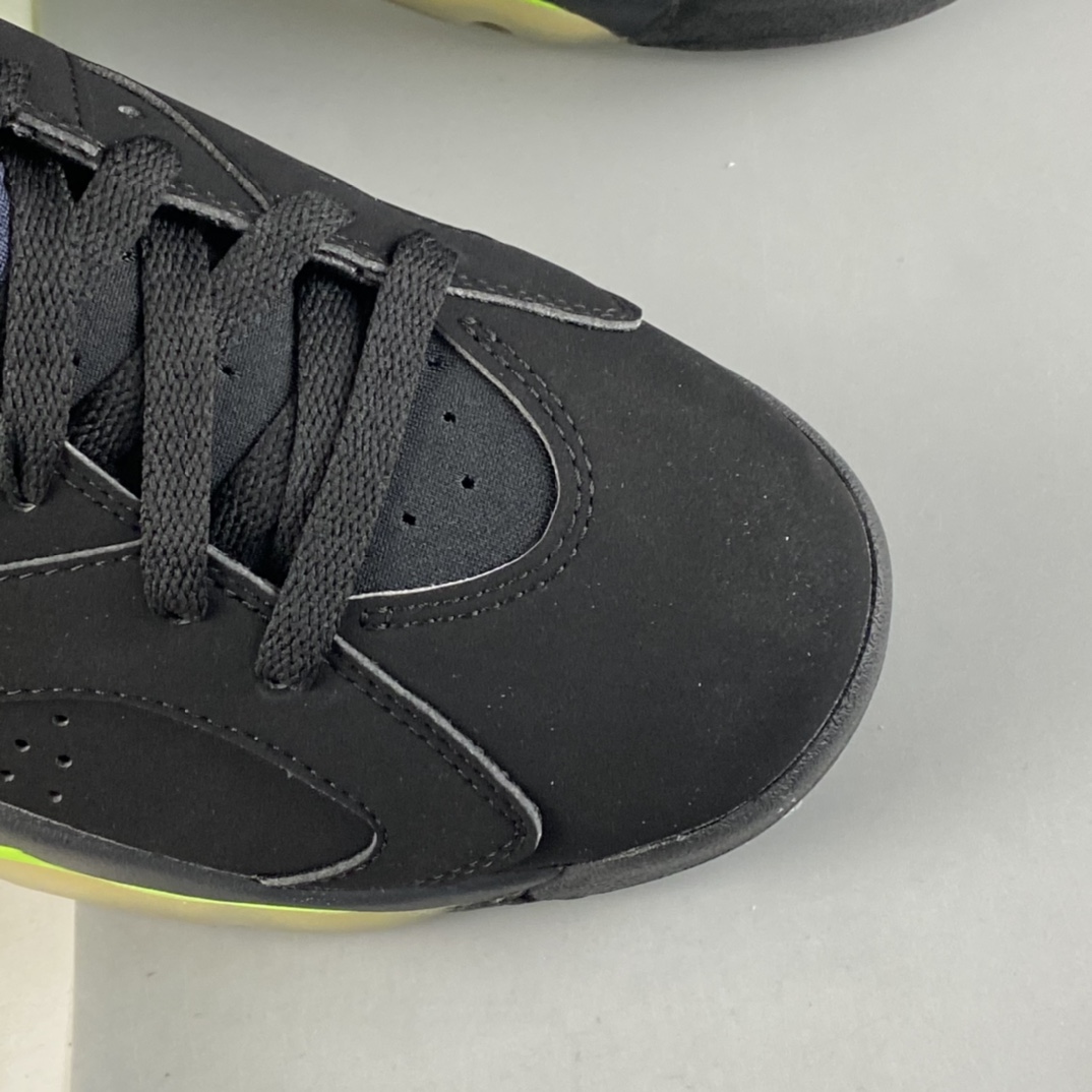 P450  Air Jordan 6“Electric Green”AJ6 乔6麂皮黑绿 CT8529-003