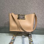 Fendi Bags Handbags Apricot Color Calfskin Cowhide