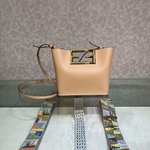 Fendi Wholesale
 Bags Handbags Apricot Color Calfskin Cowhide