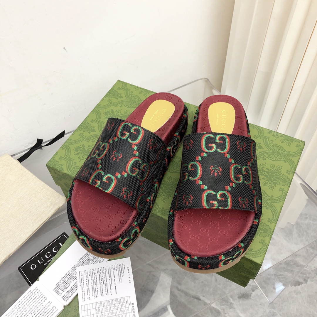 Gucci/Summer最新限量厚底