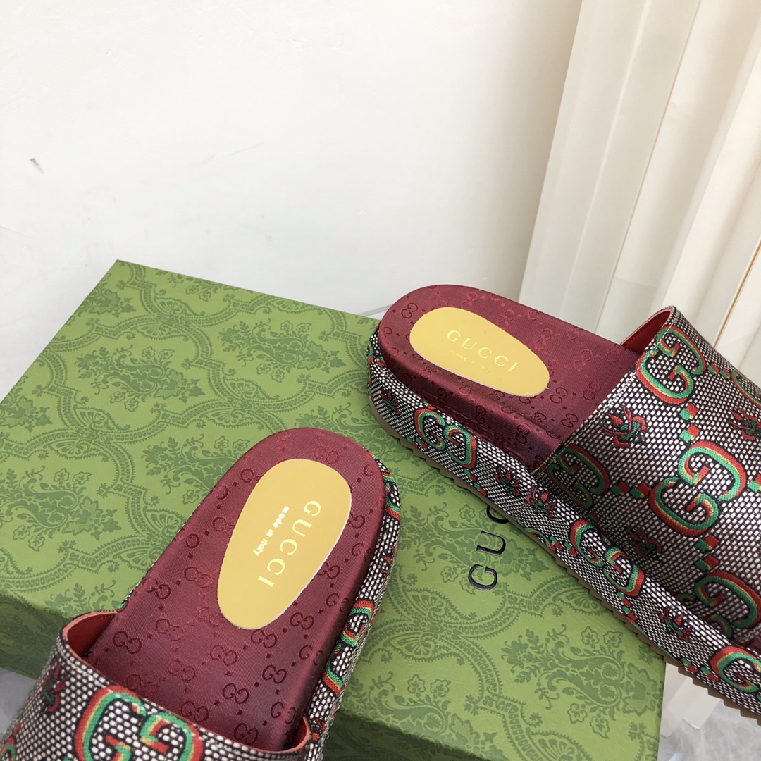 Gucci/Summer最新限量厚底