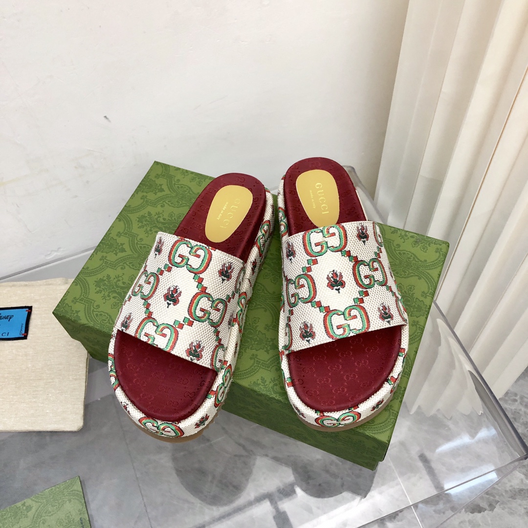 Gucci/Summer最新限量厚底