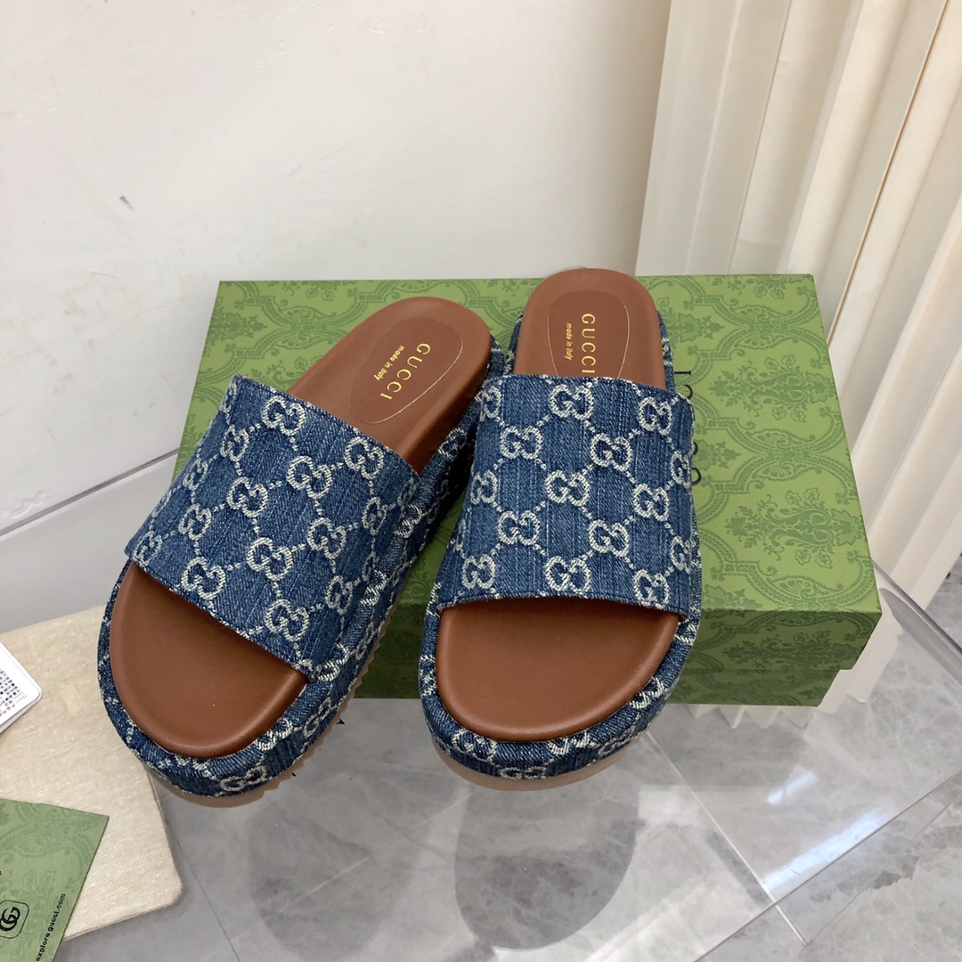 Gucci/Summer最新限量厚底