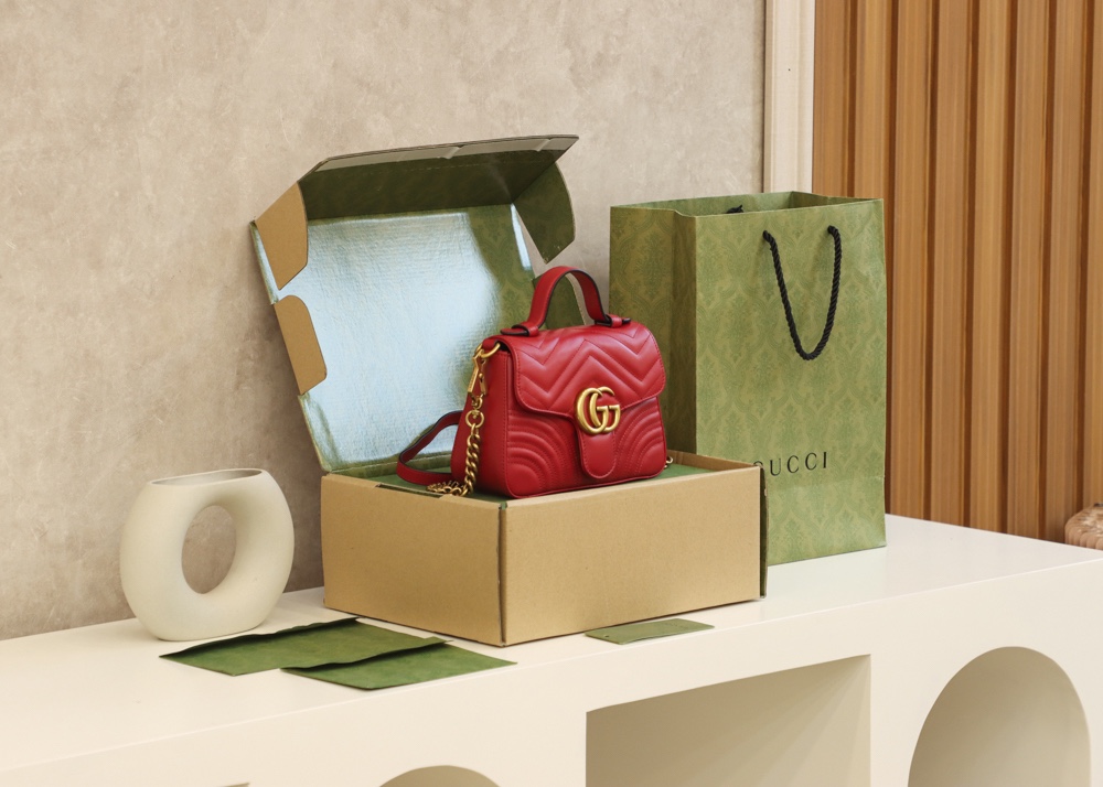 GUCCI ๐๐ ๐๐๐ซ๐ฆ๐จ๐ง๐ญ ๐๐ข๐ง๐ข ้ฎๅทฎๅ
547260็บข่ฒ