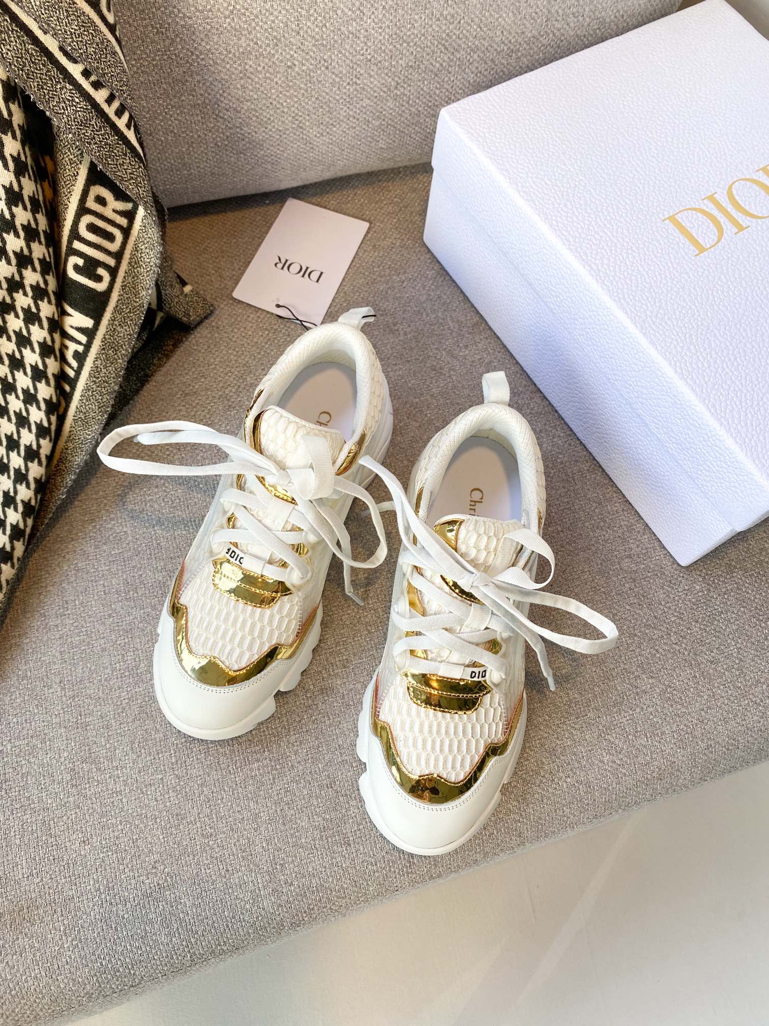 Dior 21SS nouvelle collection B30 sneakers lignes modernes tissu technique unisexe chaussures de couple