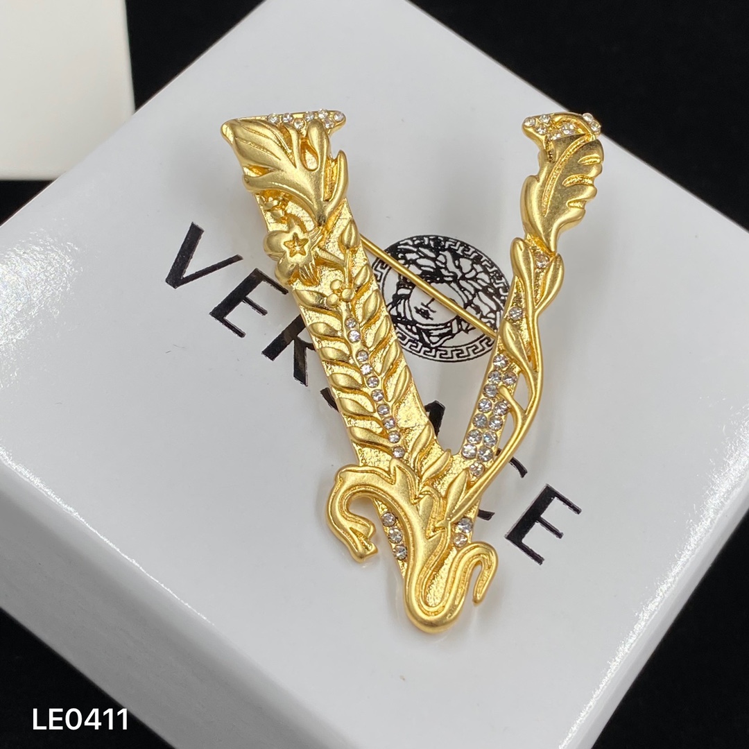 Versace Jewelry Brooch