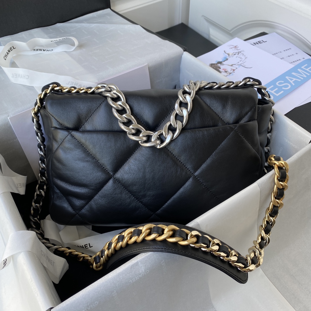 Chanel 小香银链秋冬19Bag 结合一切