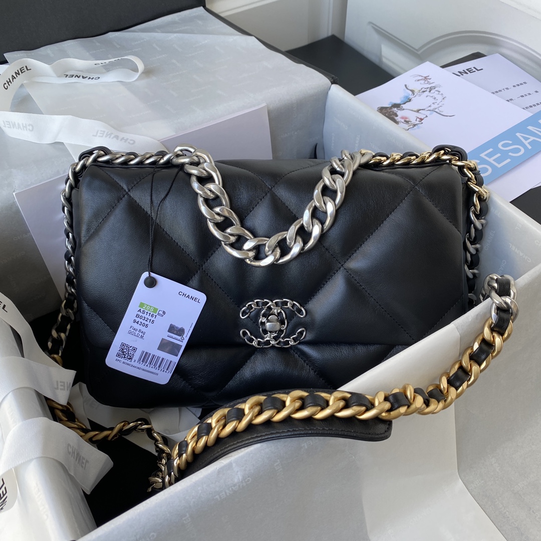 Chanel 小香银链秋冬19Bag 结合一切