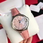 Cartier Best
 Watch Blue Unisex Vintage Automatic Mechanical Movement