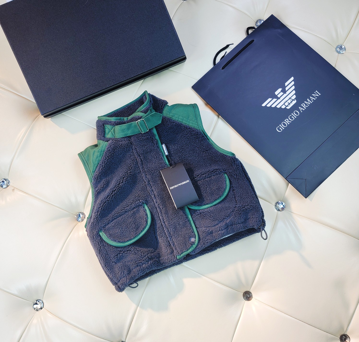 Armani’s 2021 Child Suit with Fur Coat: Recommended Mix and Extra 10m Fabric. - 图片 2