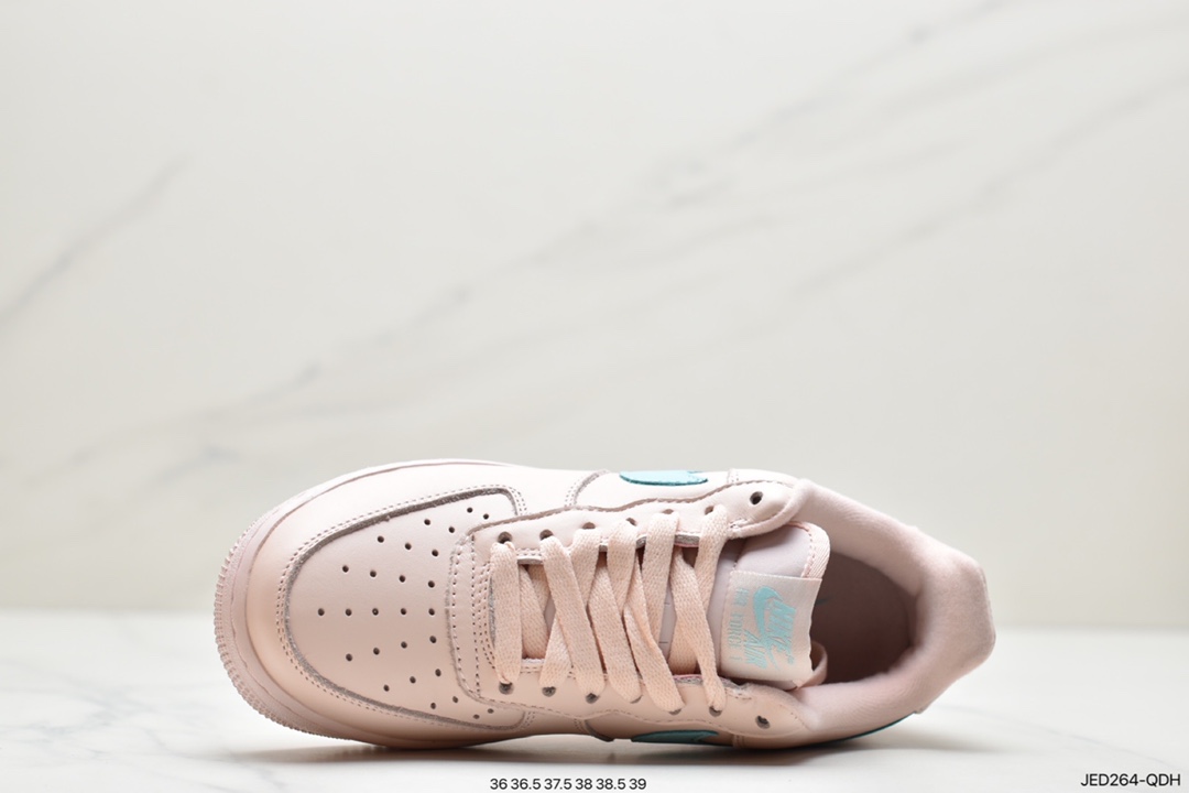 150 全新配色 女生专属！耐克/NIKE Air Force 1 AF1 空军一号解构版596728-020