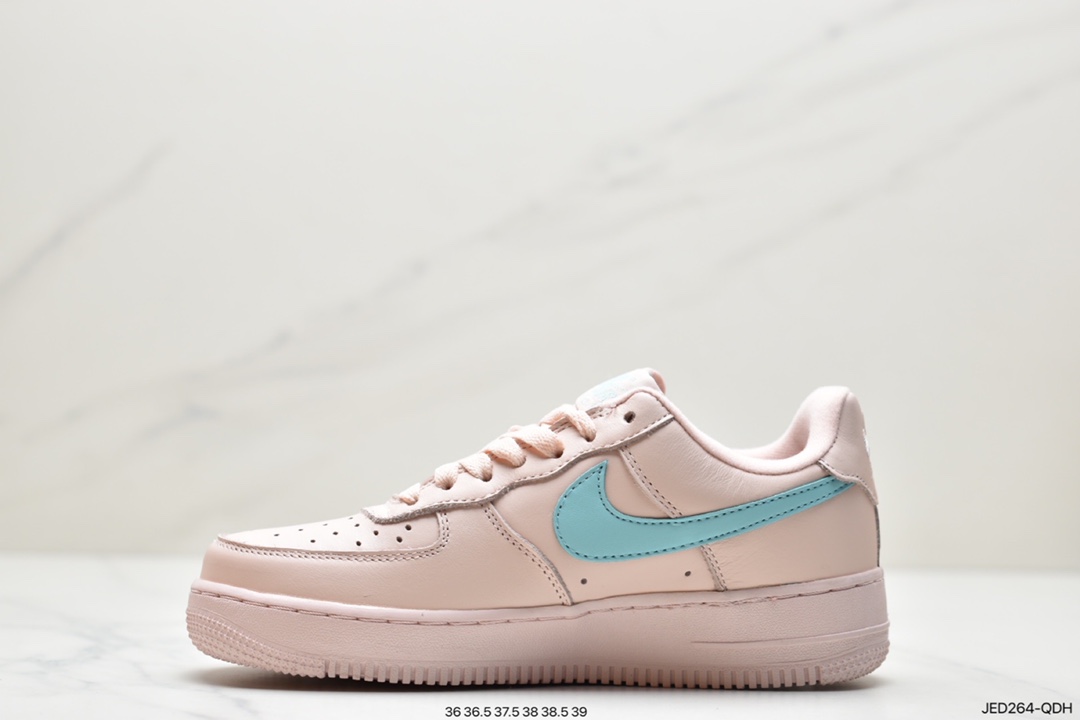 150 全新配色 女生专属！耐克/NIKE Air Force 1 AF1 空军一号解构版596728-020