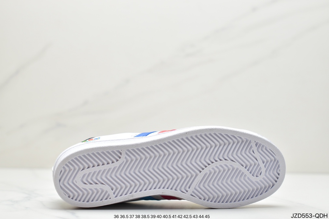 140 阿迪达斯官网三叶草贝壳头 SUPERSTAR PURE男女经典运动鞋FU9518