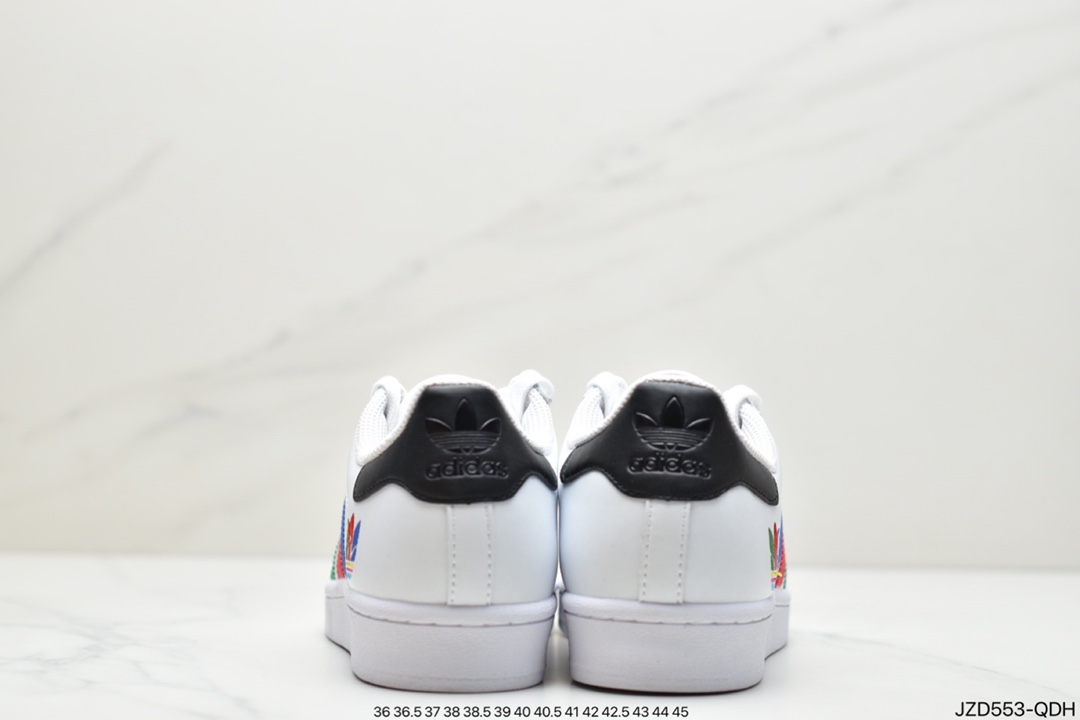 140 阿迪达斯官网三叶草贝壳头 SUPERSTAR PURE男女经典运动鞋FU9518