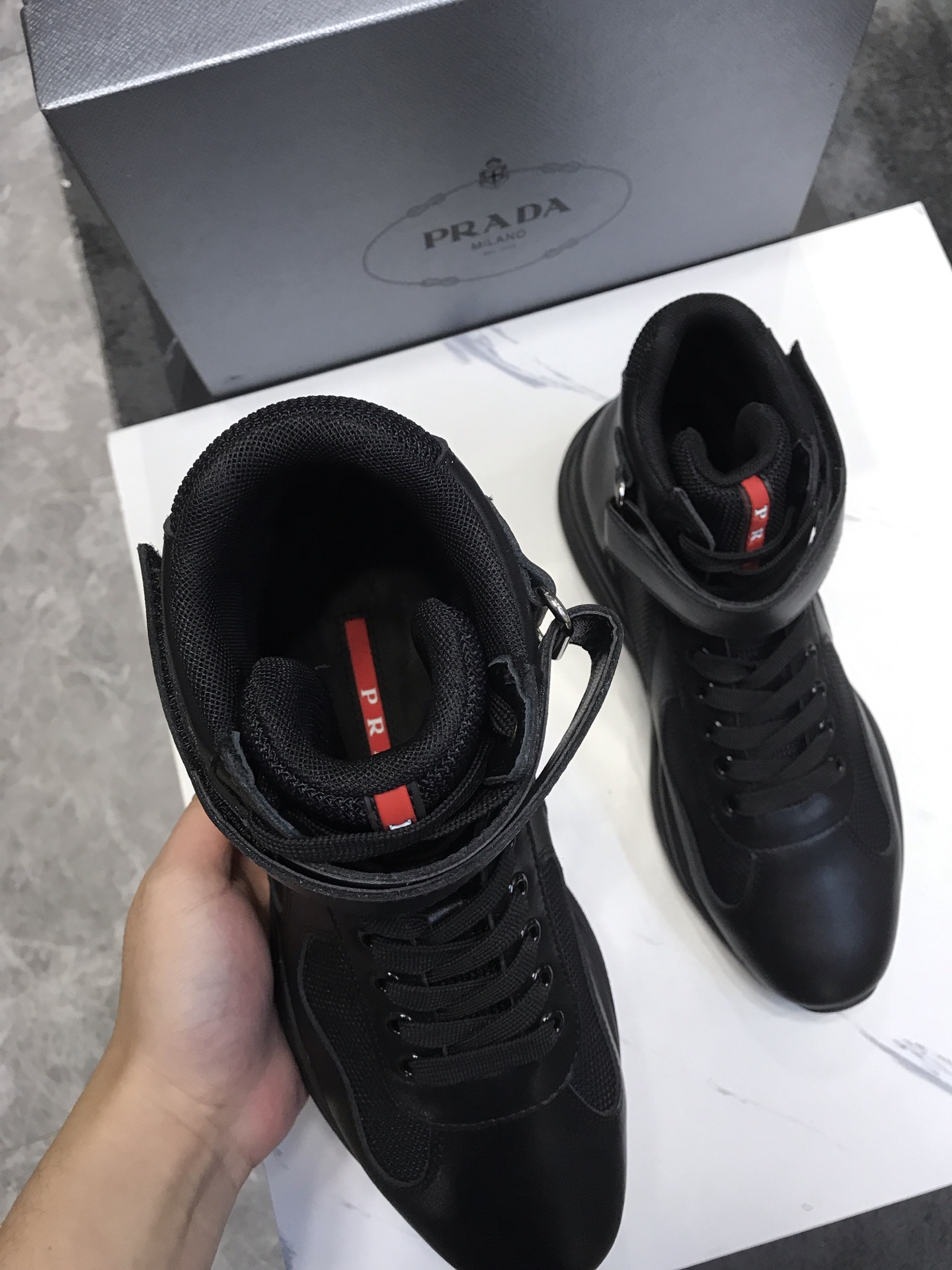 precio real 170 Prada / Prada 2023 deportes zapatos de los hombres de las marcas de gama alta, nuevo