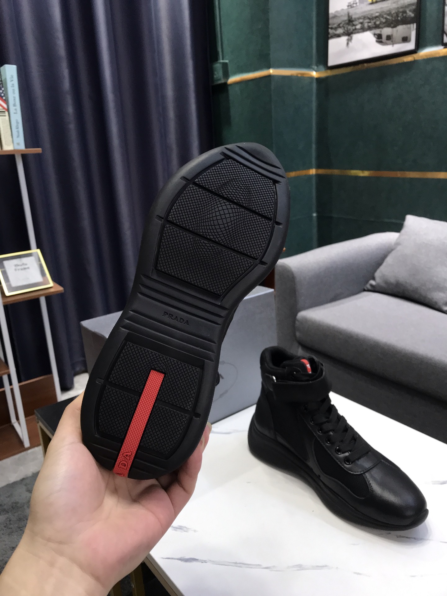 precio real 170 Prada / Prada 2023 deportes zapatos de los hombres de las marcas de gama alta, nuevo
