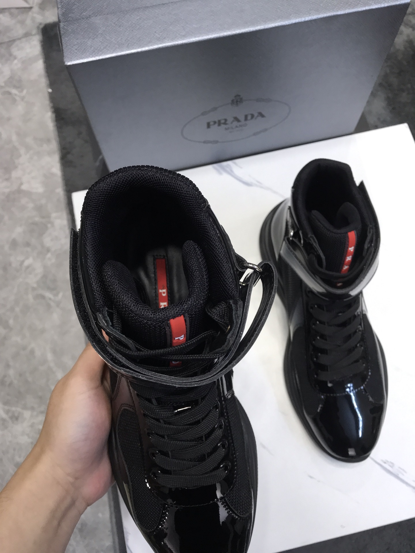 precio real 170 Prada / Prada 2023 deportes zapatos de los hombres de las marcas de gama alta, nuevo